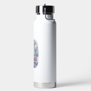 Einhorn Meerjungfrau Einhorn Lagune Grafikdesign Z Trinkflasche