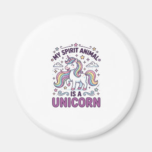 Einhorn Mein Seelenverwandter Ist Ein Einhorn Fett Magnet