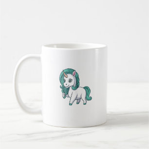 Einhorn mit Benzinmähne Süßes Lustiges Einhorn-Des Kaffeetasse