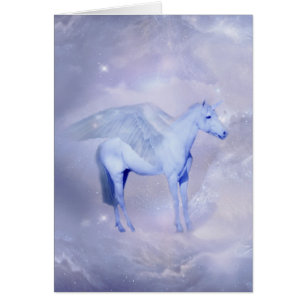Einhorn mit Flügelphantasie
