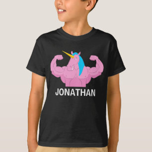 Einhorn mit individuellem Namen, lustiges Geschenk T-Shirt