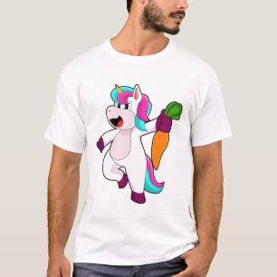 Einhorn mit Karrot T-Shirt