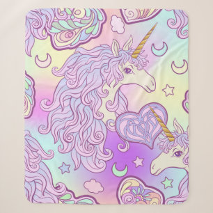 Einhorn mit mehrfarbiger Mähne, Schmetterlingsrege Sherpadecke