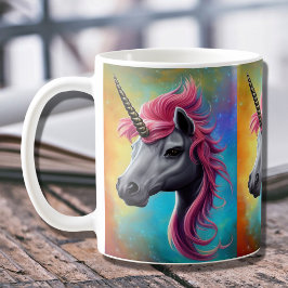 Einhorn mit rosa Mane Kaffeetasse