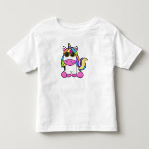 Einhorn mit Sonnenbrille Kleinkind T-shirt