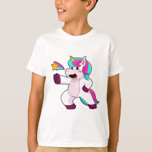 Einhorn mit Star T-Shirt