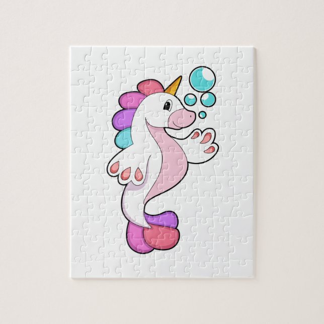 Einhorn mit Wasserblasen.PNG (Vertikal)