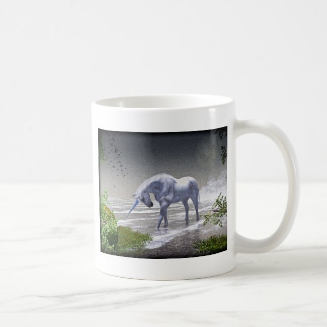 Einhorn-Mond Kaffeetasse (Rechts)