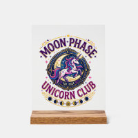 Einhorn-Mondphase-Einhorn-Club-Werbe-Shirt G