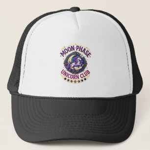 Einhorn-Mondphase-Einhorn-Club-Werbe-Shirt G Truckerkappe