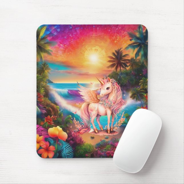 Einhorn - Mousepad (Mit Mouse)