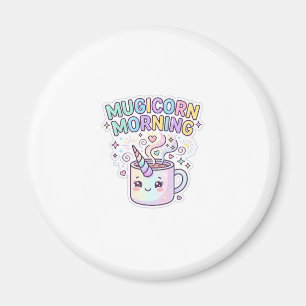 Einhorn Mugicorn Morgen Grafikdesign Zazzle Des Magnet