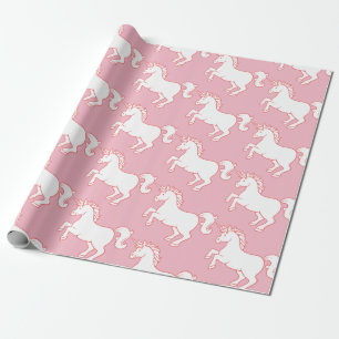 Einhorn-Muster Geschenkpapier