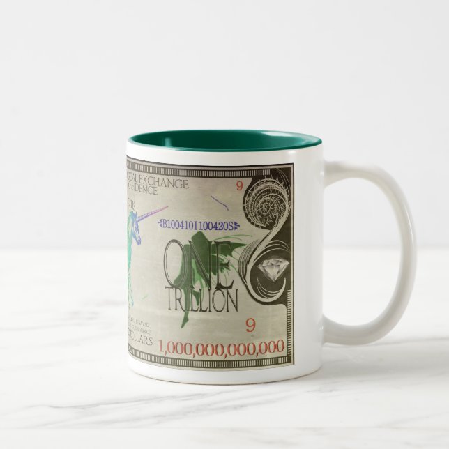 Einhorn MythoDiversity Zweifarbige Tasse (Rechts)