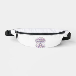 Einhorn Namastay Magisches Liebenswertes Typografi Bauchtasche