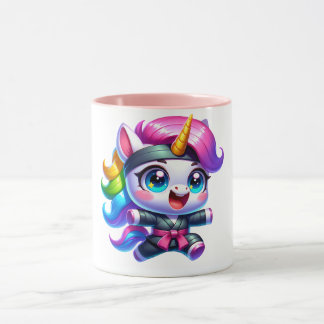 Einhorn-Ninja-Tasse Tasse