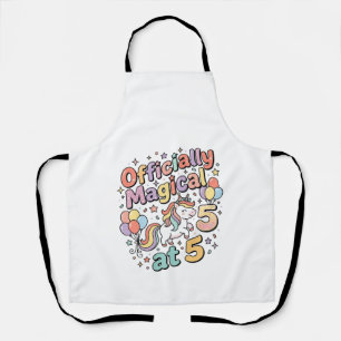 Einhorn offiziell magisch bei 5 wunderlichen weiße schürze