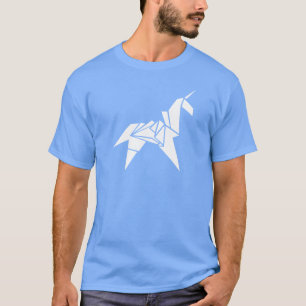 Einhorn Origami Junge T-Shirt