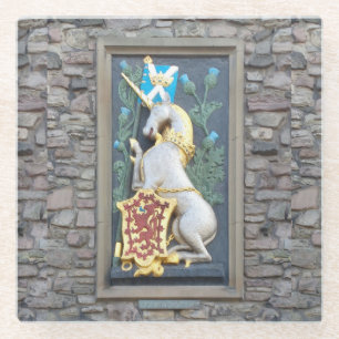 Einhorn, Palast Holyrood Glasuntersetzer