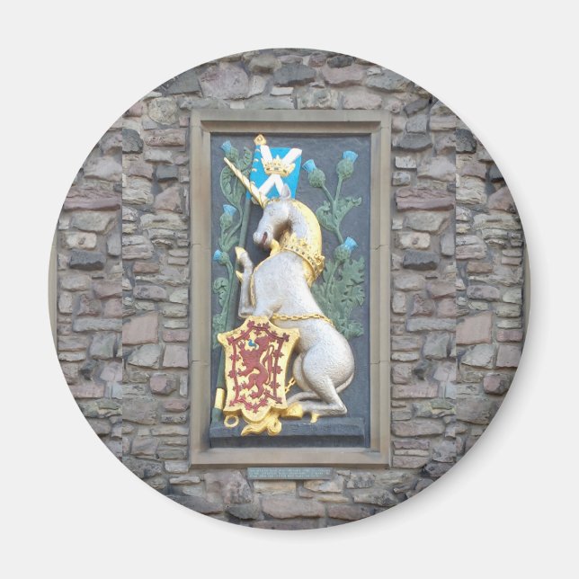Einhorn, Palast Holyrood Magnet (Vorne)
