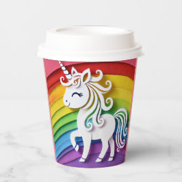 Einhorn Pappbecher