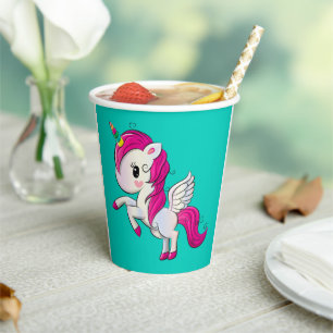 Einhorn Pappbecher