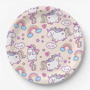Einhorn Pappteller