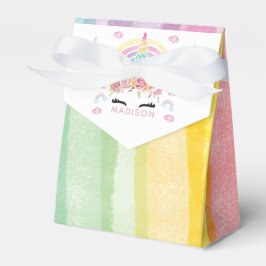 Einhorn-Party Personalisiert Geschenkschachtel