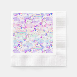 Einhorn-Party Serviette