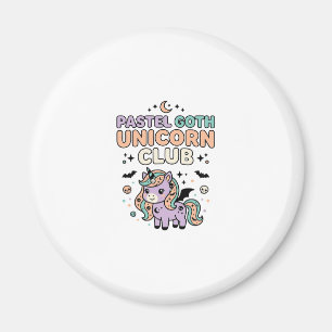 Einhorn Pastell Goth Einhorn Club Trend Grafik T-S Magnet