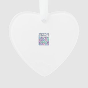 Einhorn Periodensystem der Magie Grafikdesign Mer Ornament