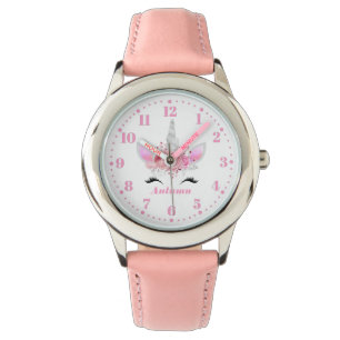 Einhorn Personalisierter Kinderuhr Armbanduhr
