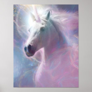 Einhorn Pferd SHAFIRE Poster