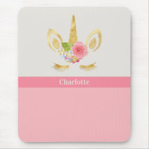 Einhorn Pfirsichfarben Personalisiert