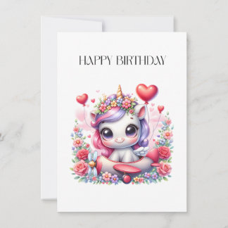Einhorn-Pilot Geburtstag Einladung
