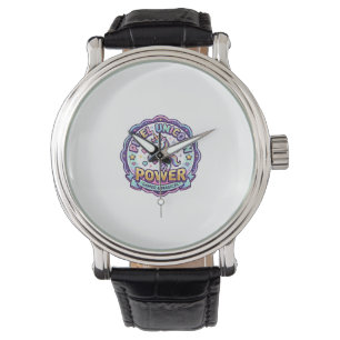 Einhorn Pixel Einhorn Power POD Fertige Apparel Gr Armbanduhr