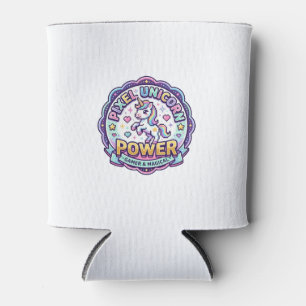 Einhorn Pixel Einhorn Power POD Fertige Apparel Gr Dosenkühler