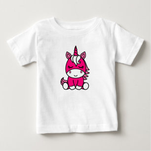 Einhorn Pony für kleine Mädchen Baby T-shirt