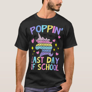 Einhorn Poppin's Mein Weg durch den letzten Schult T-Shirt