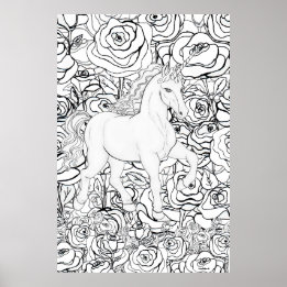 Einhorn Poster