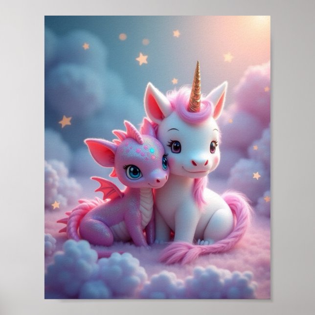 Einhorn Poster (Vorne)