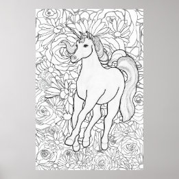 Einhorn Poster