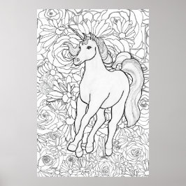 Einhorn Poster