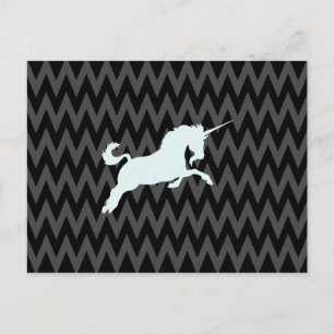 Einhorn Postkarte