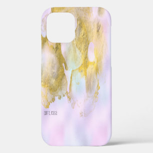 *~* Einhorn Regenbogen Holografisches Pastell Magi iPhone 12 Hülle