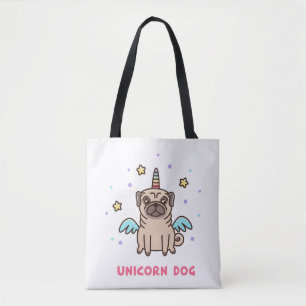 Einhorn-Regenbogen-Hund Tasche