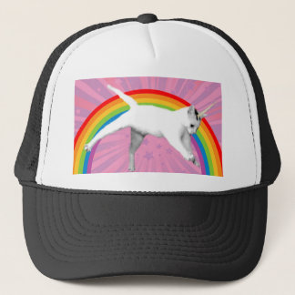 Einhorn-Regenbogen-Katze Truckerkappe