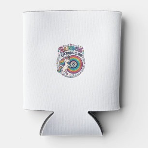 Einhorn Regenbogen Schallplatten Club Weiße Hinter Dosenkühler
