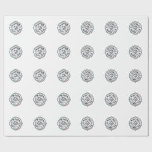 Einhorn-Reiseklub Original Zazzle Design_1 Geschenkpapier