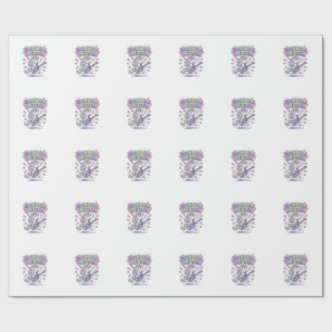 Einhorn Rockstar Einhorn Charmante Kleidung Grafik Geschenkpapier